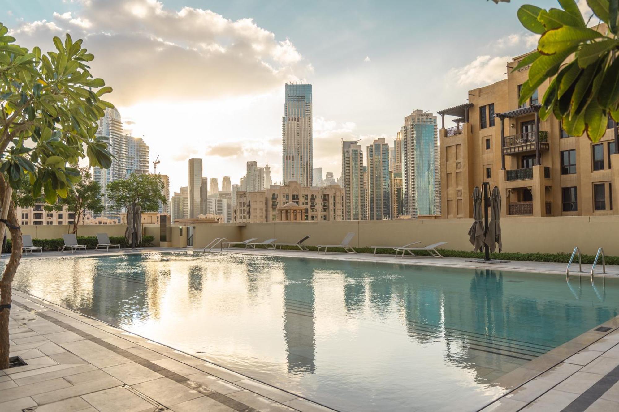 Апартаменты Prime Retreats @ Burj Royale By Emaar Дубай Экстерьер фото